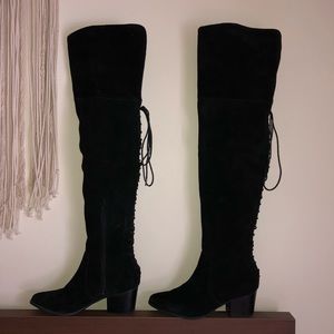 Aldo Bresa Over Knee Boots Suede Women’s Size 9